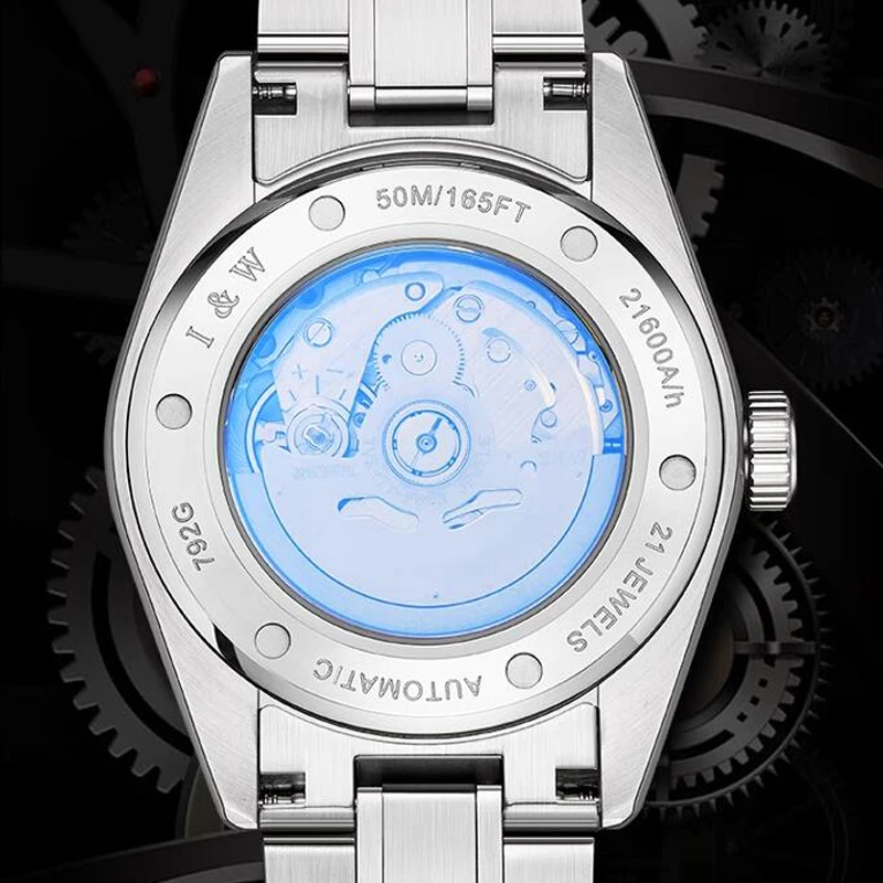 Карнавальный бренд High End IW Series 50 м водонепроницаемые модные механические часы