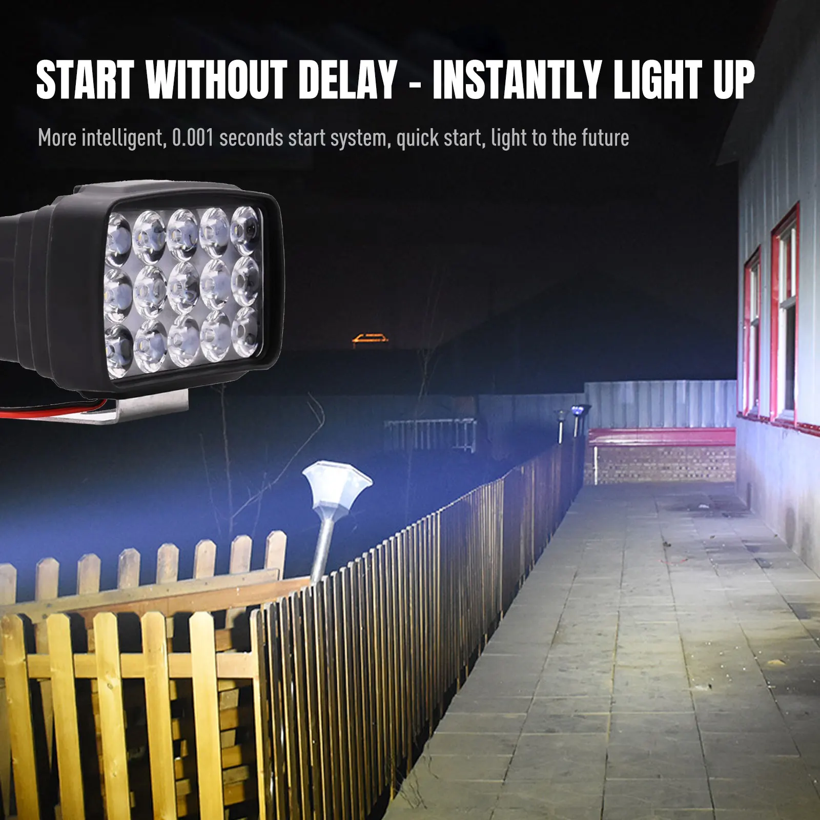 Electric Motorcycle Light Modified External Strong Led Rogue Laser Super Bright Tricycle Battery Car Headlight |