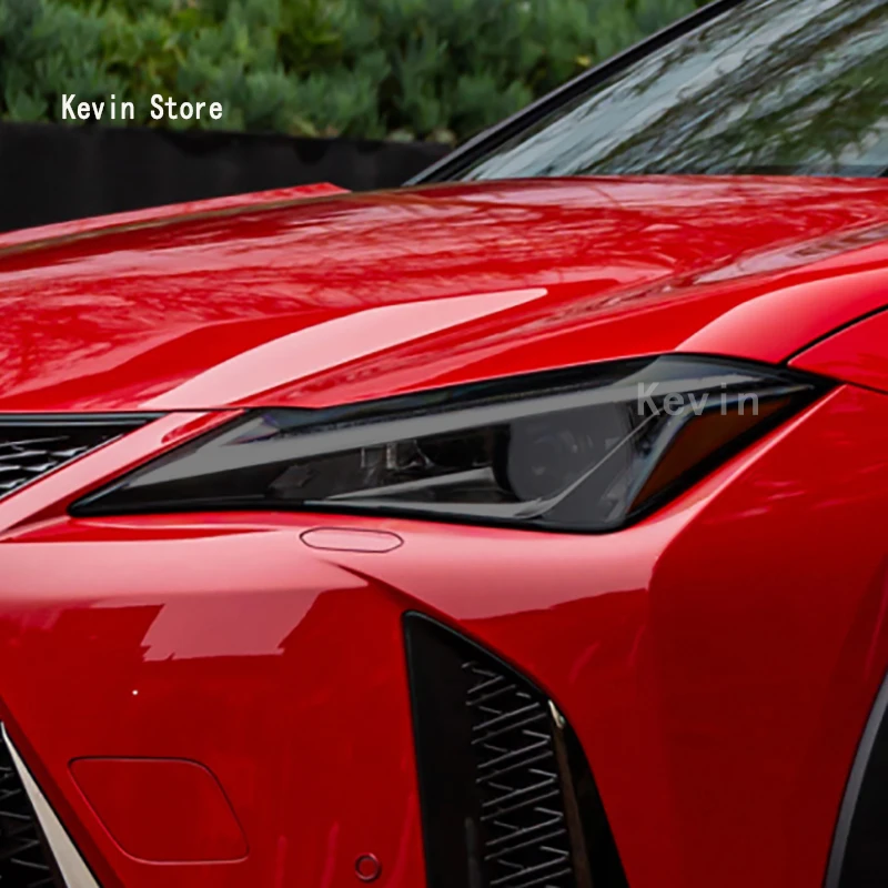 

For LEXUS UX 250h 300e 2019-2023 Car Headlight Tint Smoked Black Protective Film TPU Stickers Accessories Anti-Scratch Repair