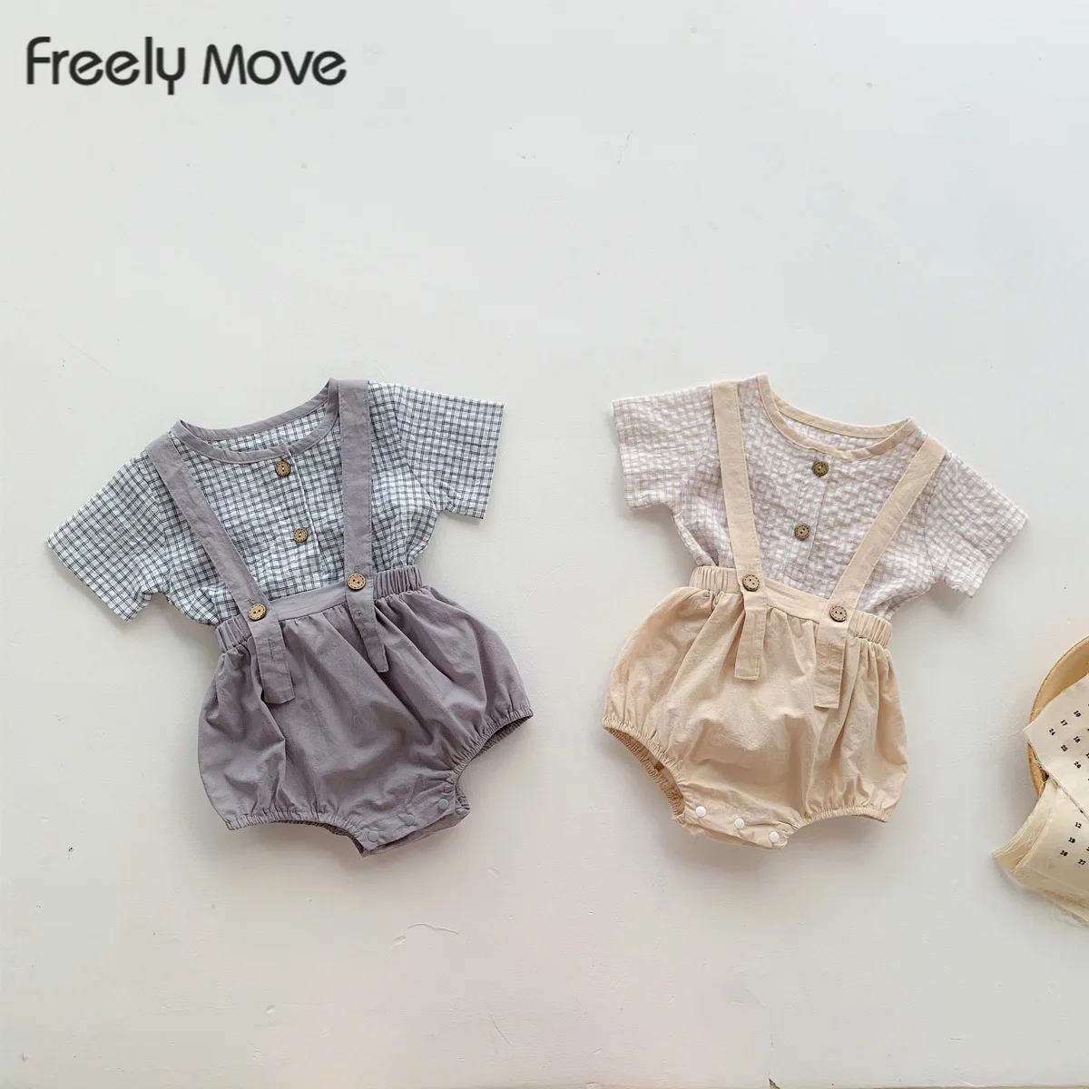 

Свободно Двигающаяся футболка для новорожденных девочек, комбинезон, топы, леггинсы, брюки, наряды, летняя одежда