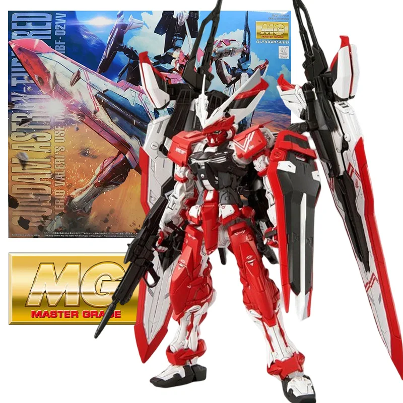 

Bandai Original MG 1/100 SEED MBF-02VV GUNDAM ASTRAY TURN RED PB Limited Anime Action Figure Assembly Model Kit Robot Toy Gift