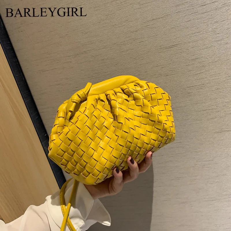 

Women Simple Dumplings Messenger Bag Designer Retro 2022 New Fashion Cloud Female Crossbody Shoulder Bag Tide Handbag Clutch Bag