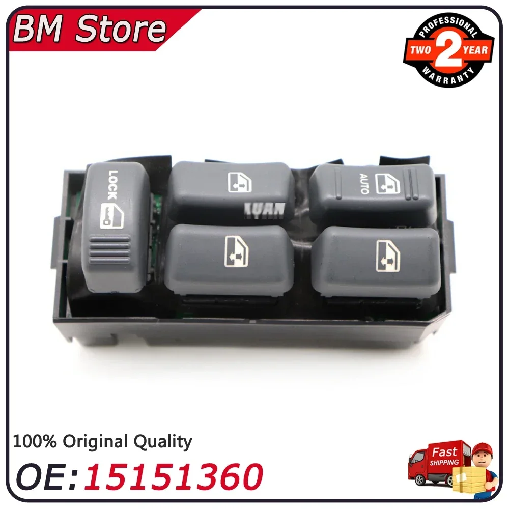 Главный переключатель управления электрическим стеклоподъемником автомобиля