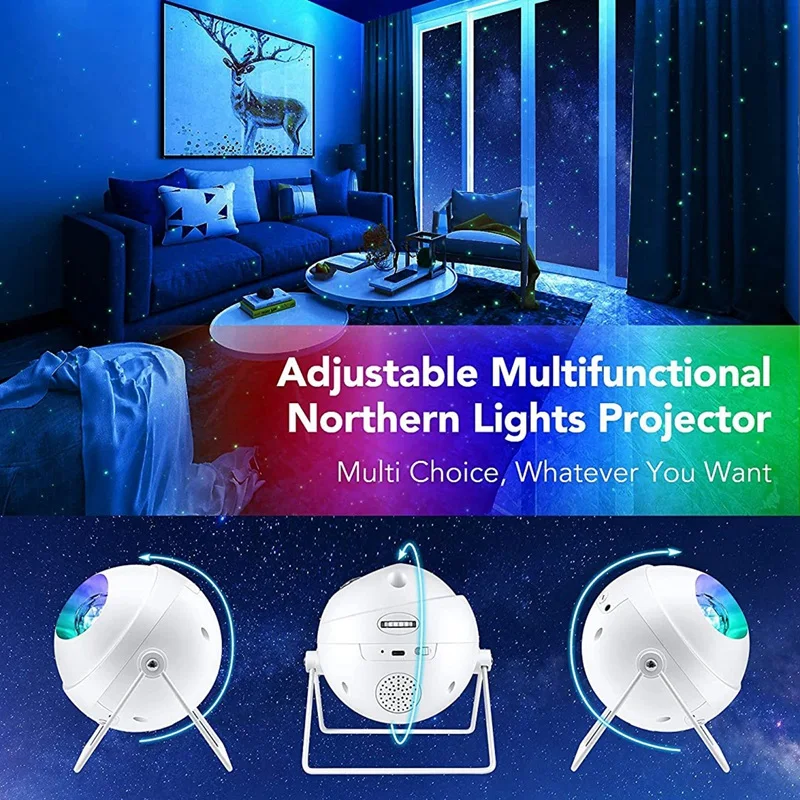 Galaxy Projector,Star Projector Night Light Galaxy Star Light Projector Bedroom Starlight Light Projector Galaxy Lamp