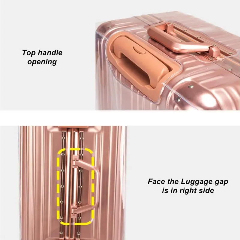 3 Sizes Luggage Suitcase Cover Set Simple Fashion Style Travel Luggage Covers 20