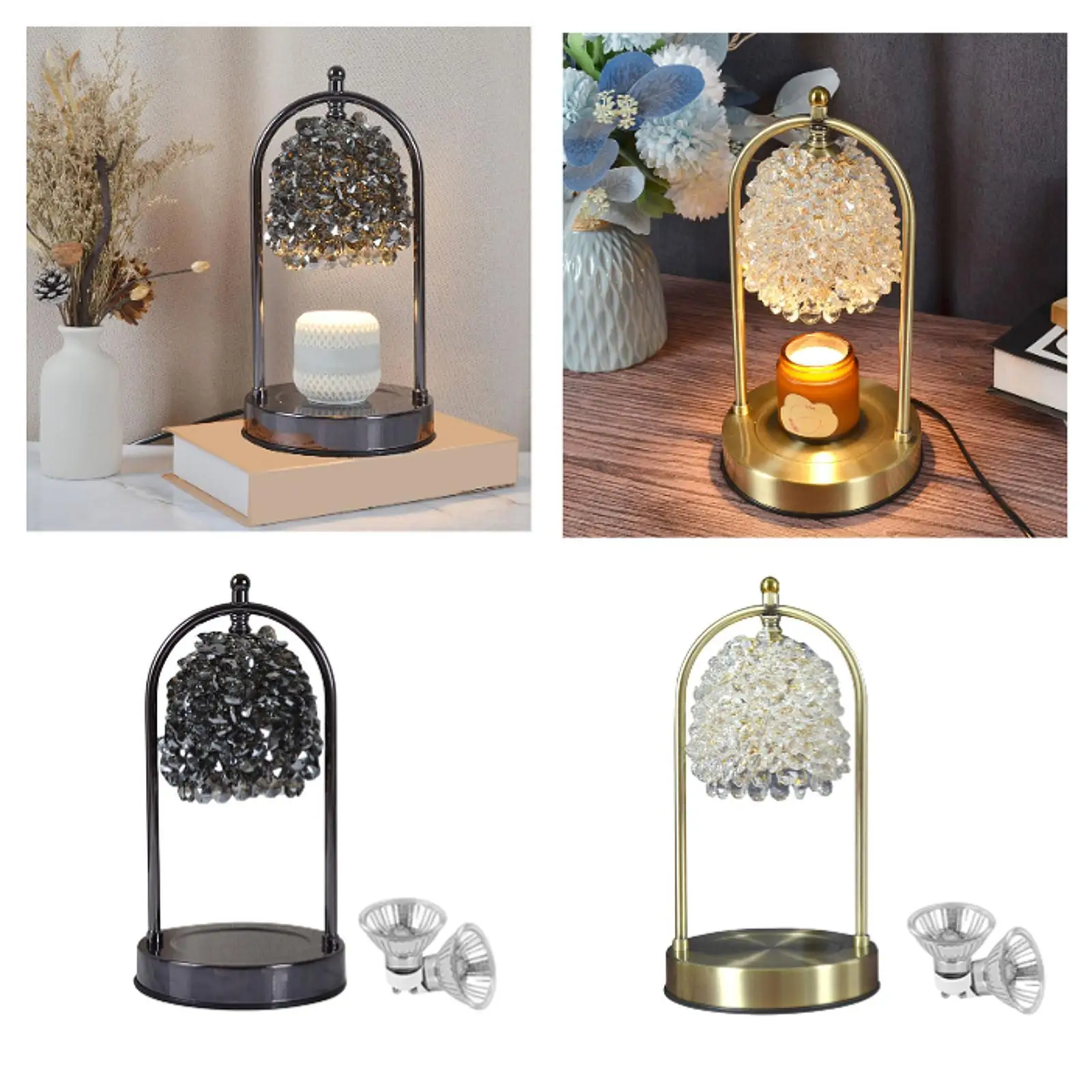 Электрический воскоплавитель ароматическая лампа для баночных свечей домашнего