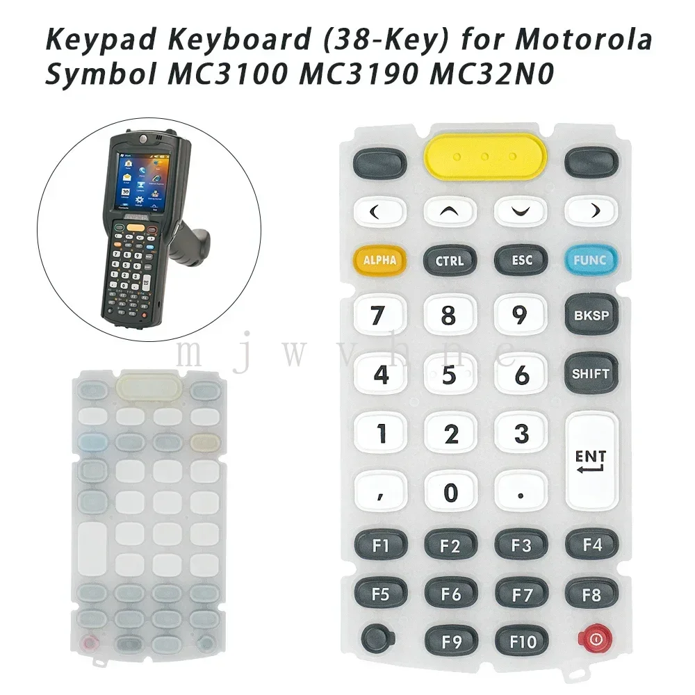 5 шт. 38-клавишная клавиатура для серии Zebra Motorola Symbol MC3100 MC3190 MC32N0