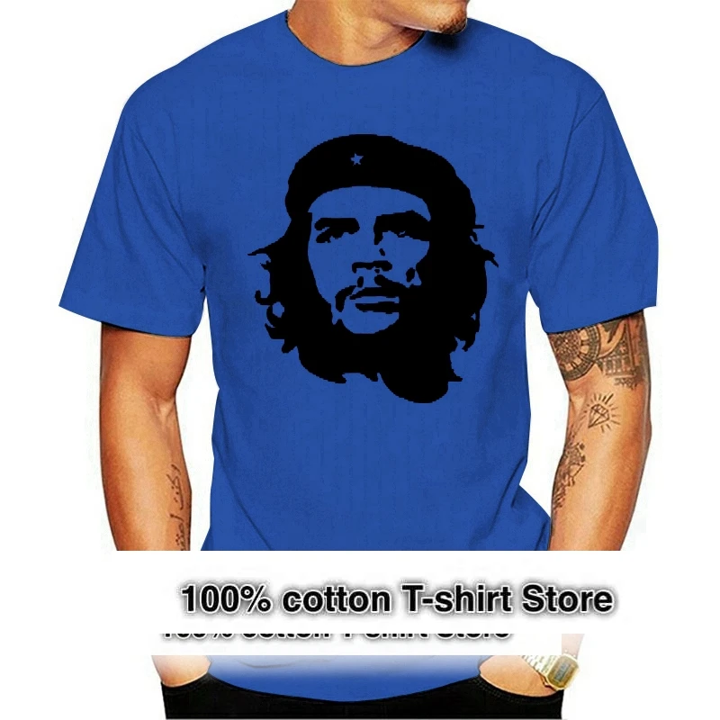 

2021 модные футболки Che Guevara Che Viva La Cuba Kul Viele поварские с круглым вырезом из 100% хлопка