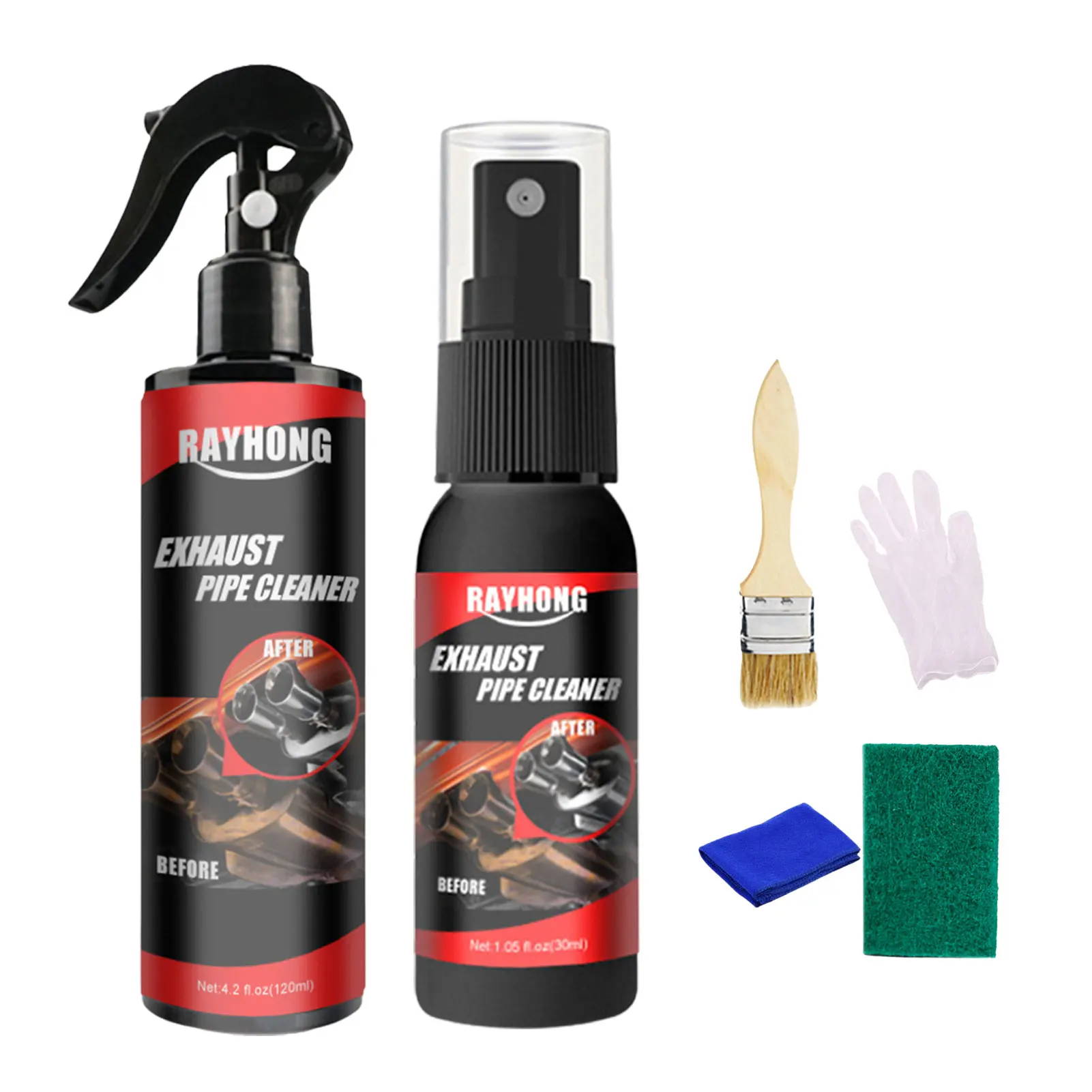 

Car Rust Remover Car Rust Inhibitor Multipurpose Cleaning Derusting Spray Instant Rust Removal for Kitchen Home Cleaning 30ml (2