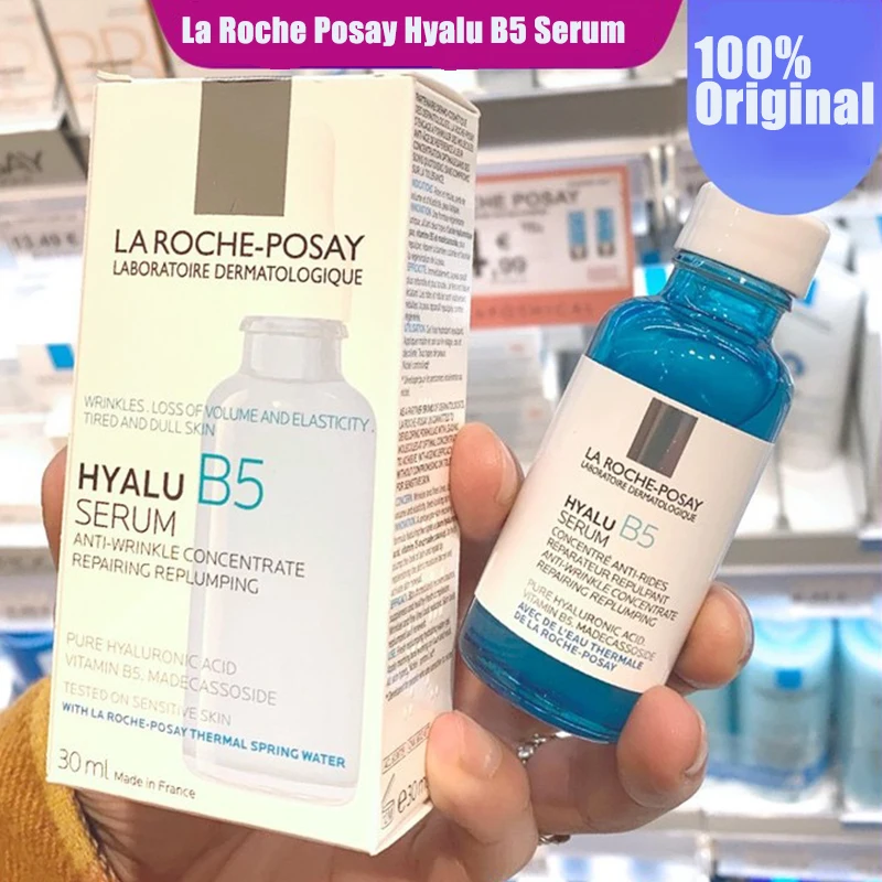 

Сыворотка с гиалуроновой кислотой и витамином La Roche Posay Hyalu B5 увлажняющая и улучшающая Барьерная стойкость
