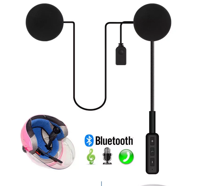 

Speaker Motorcycle Helmet Headset Ultra-Thin Moto Earphone Wireless Headphone Handsfree Call Music Play Accessories