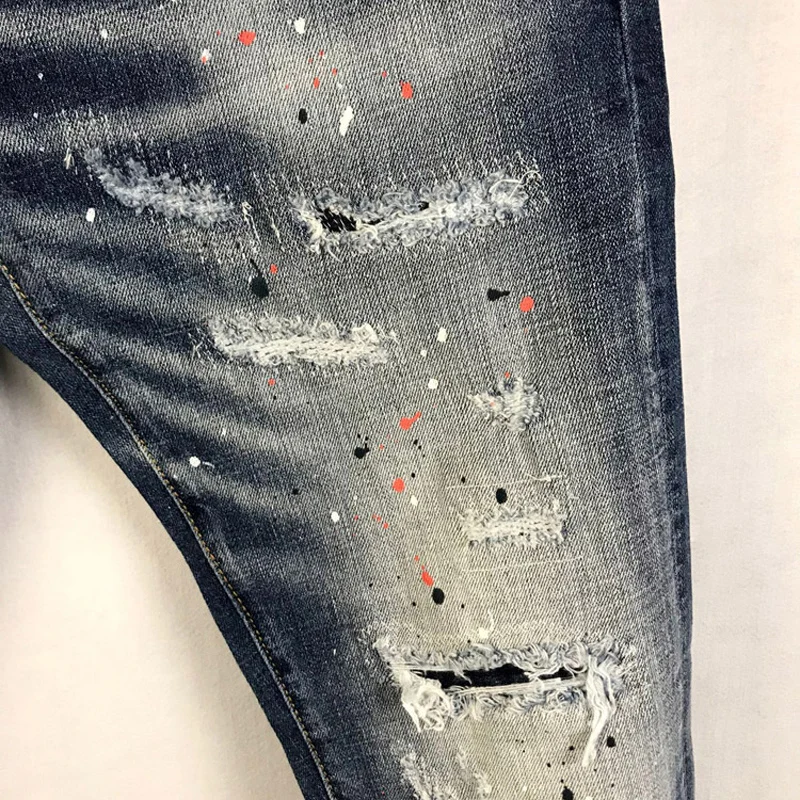 Рисунок 4 - Джинсы мужские Стрейчевые в стиле ретро