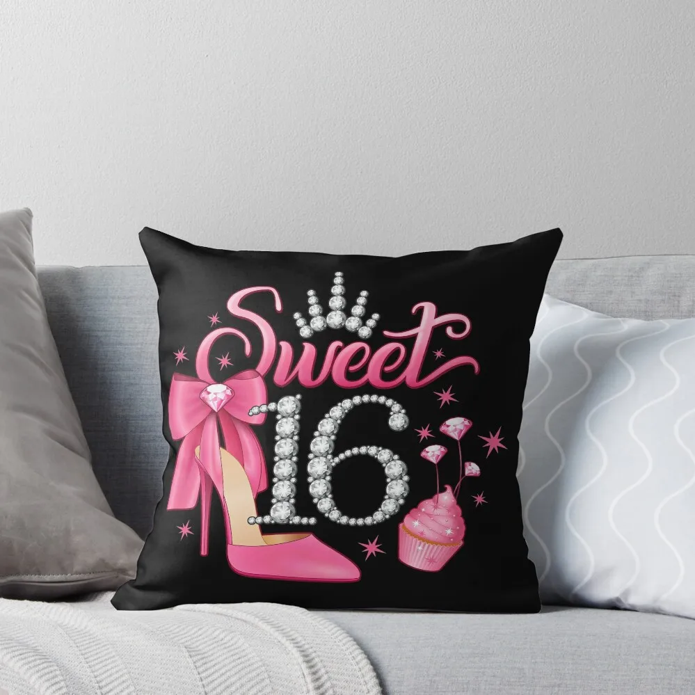 16-й день рождения. Милые 16 диванные подушки для девушек наволочки дивана гостиной