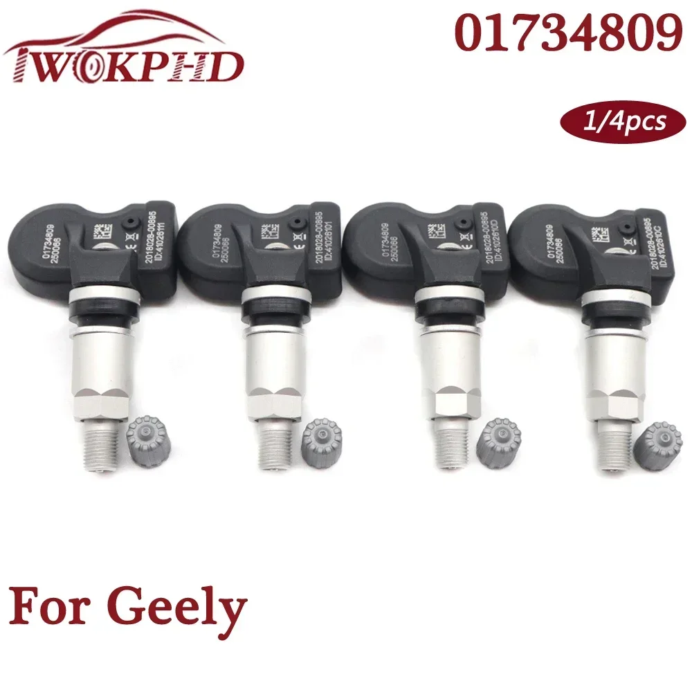01734809 Датчик контроля давления в шинах TPMS 1017034809 Для Geely Emgrand Coolray EV500 EV450 Vision X3 S1 17-23 433