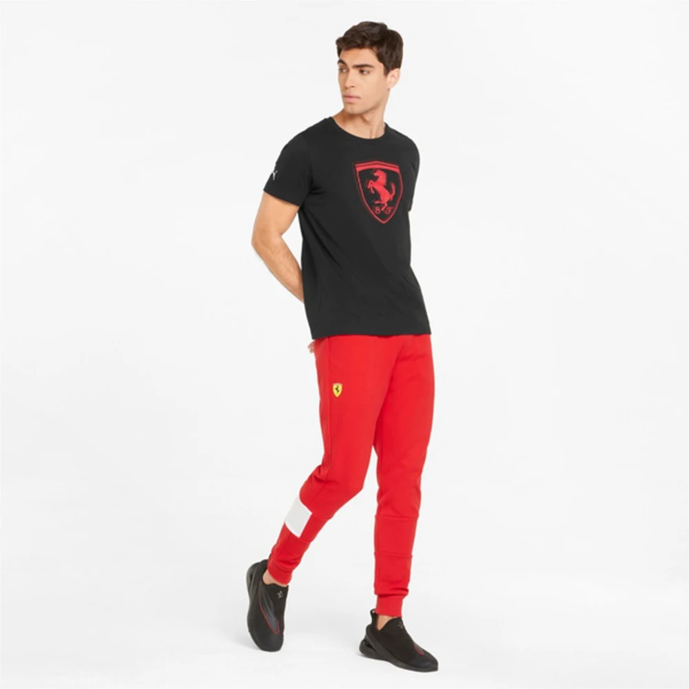 Футболка Puma Ferrari Race tonal Big Shield Tee 53375201 черный |