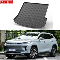 car rear trunk liner cargo boot tpo trunk mat floor tray mud kick carpet for chery exeed txl 2020 2022 cheryexeed accessories