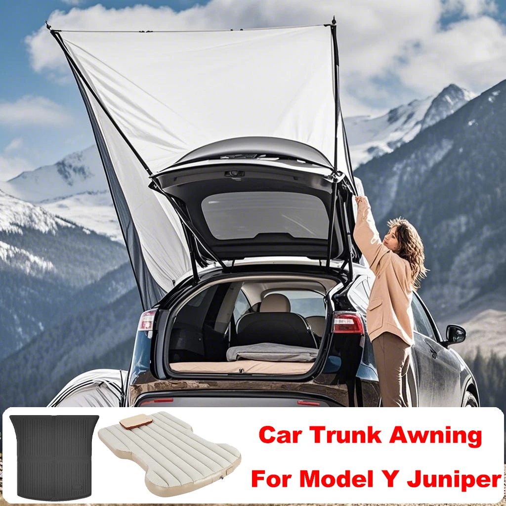 Тент в багажник автомобиля для Tesla Model Y 2025 Juniper Edition коврики надувной матрас