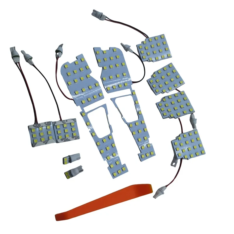 

Чехол со светодиодной подсветкой для чтения в салоне автомобиля 6000K для Toyota Alphard Vellfire 30 # Серия 2015-2021 5050SMD, 10 шт./компл.