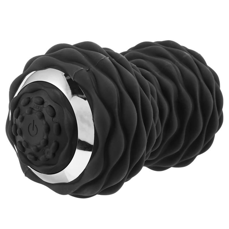 Electric Vibrating Ball Muscle Relaxing Home Gym Fitness Yoga Rechargeable Portable Massager Yoga Massage Rollor