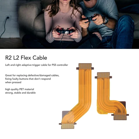 Комплект кабелей R2 L2 L1 R1 для контроллера Dualsense PS5 BIKLY