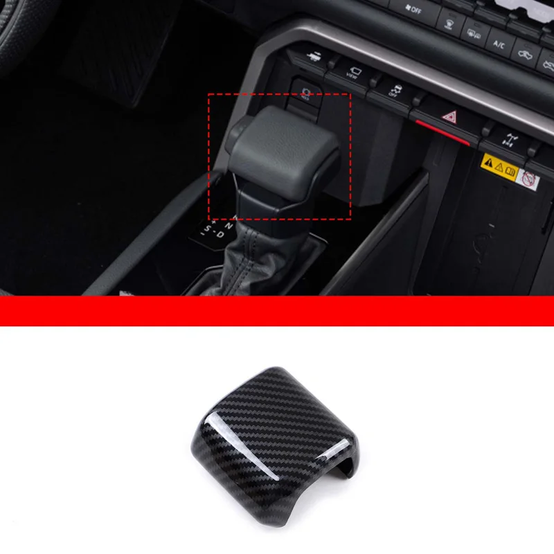 

For 2022-2023 Toyota Tundra ABS carbon fiber style car styling car gear head protective cover sticker car interior accessories