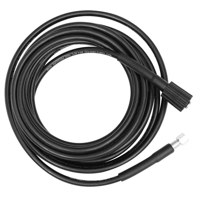 

8m 160 Bar M22 High Pressure Hose for Power Washer (Black)