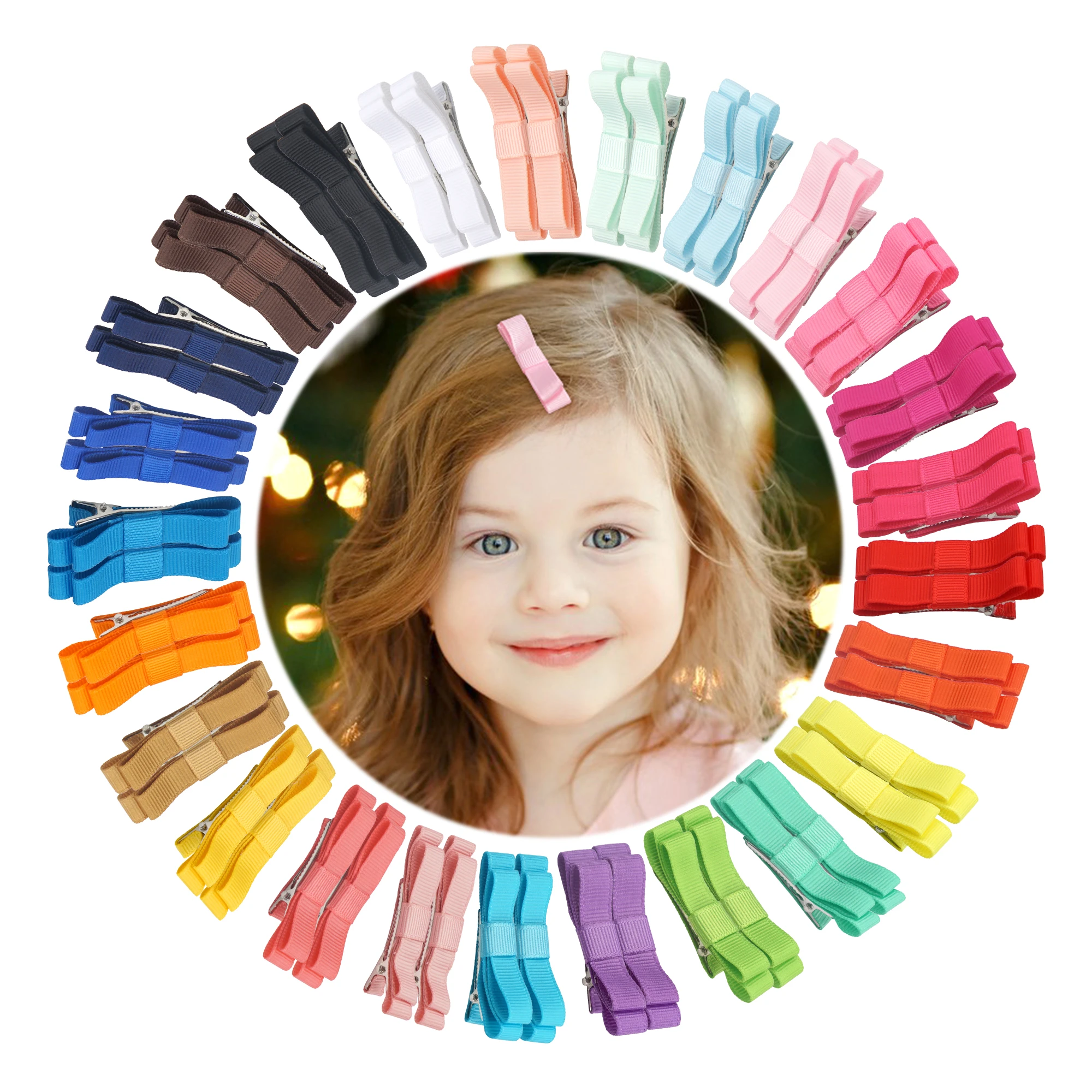 

10/20/40pcs Baby Girl Hair Clips Gifts Wholesales