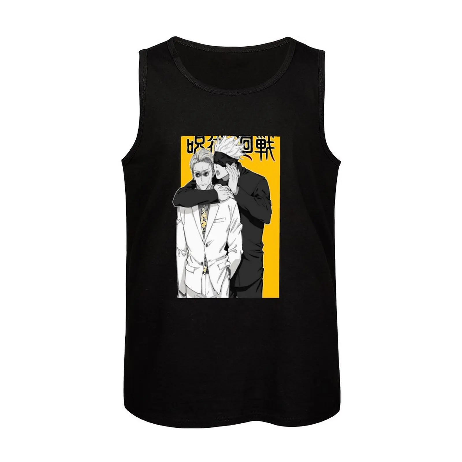 Майка Gojo and Kento JJK Essential японская футболка Мужская одежда жилет