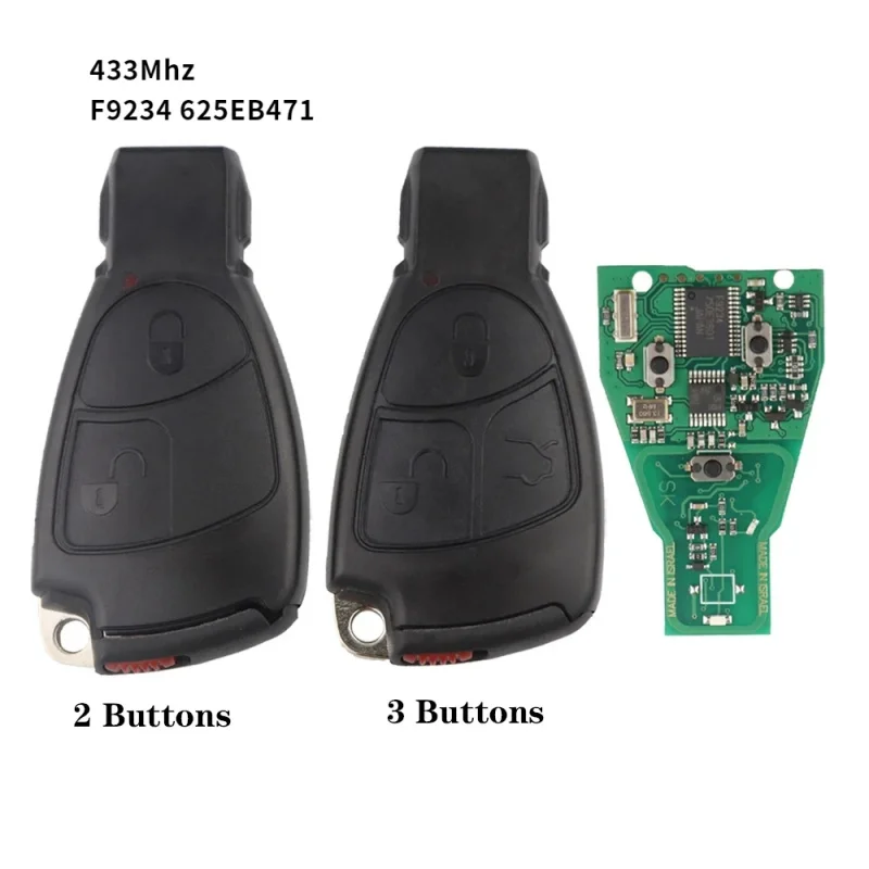 Дистанционный ключ от автомобиля для Mercedes Benz NEC B C E S SL ML MB CLK CL 3B 3BT 1996-2006 W203 W204 W211 W20