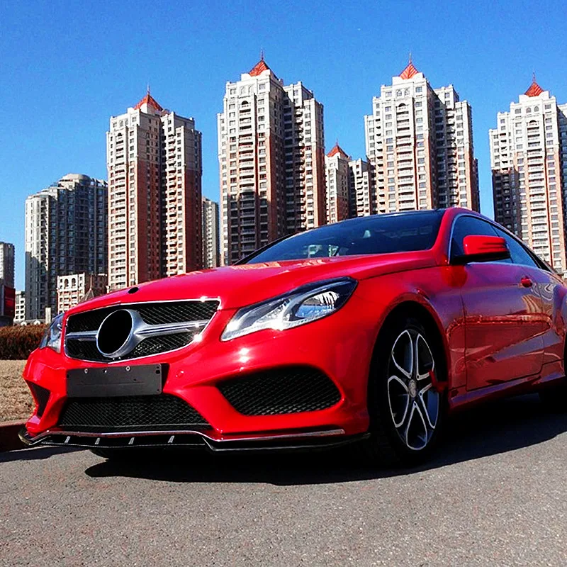 Разветвитель переднего бампера для Mercedes Benz E-Class C207 Coupe 2013-2016 AMG аксессуар