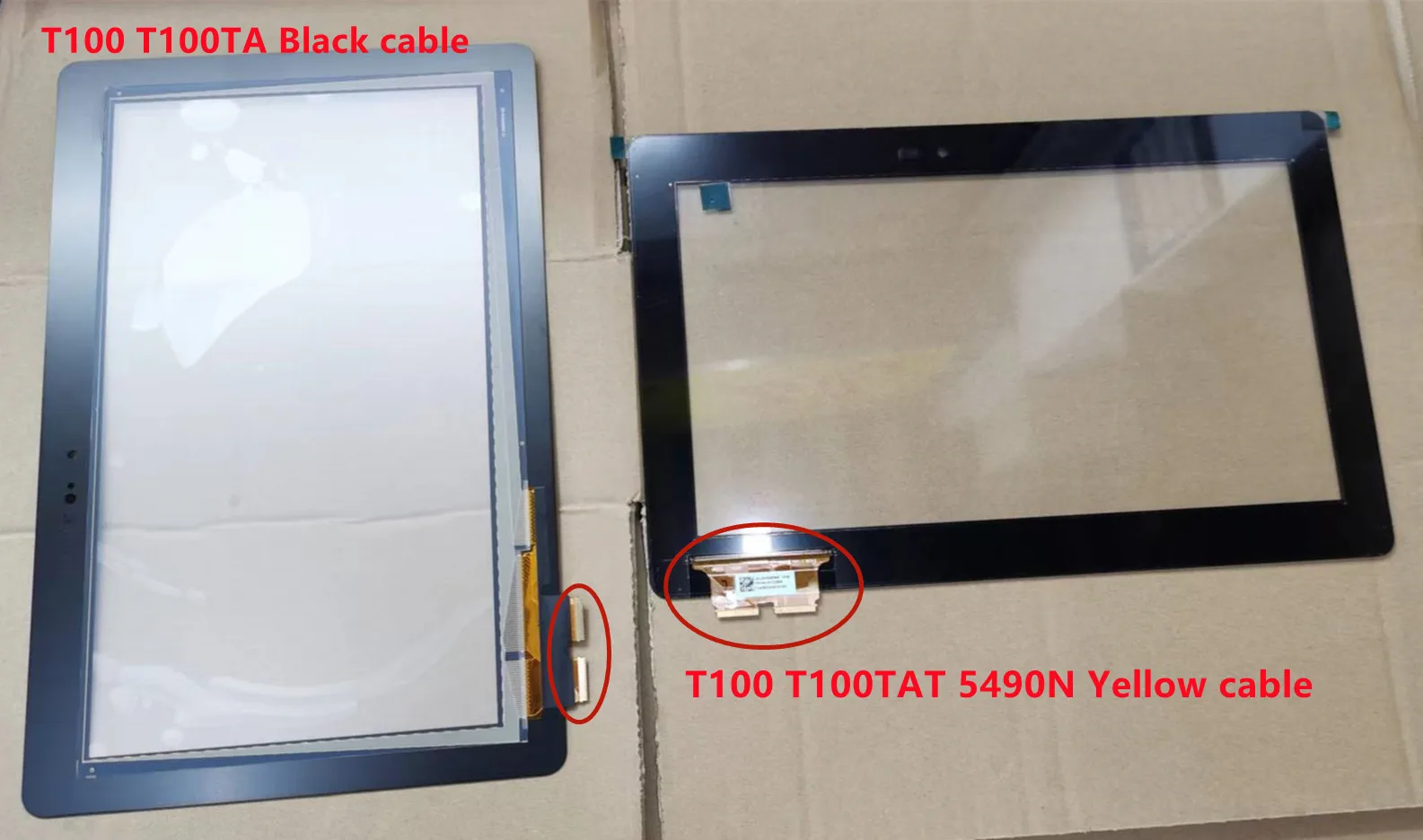 

10.1''Inch For Asus Transformer Book 100TA-C1-GR T100TAF T100T T100 T100TA 5490N JA-DA5490NB Touch Screen Digitizer Panel Tested