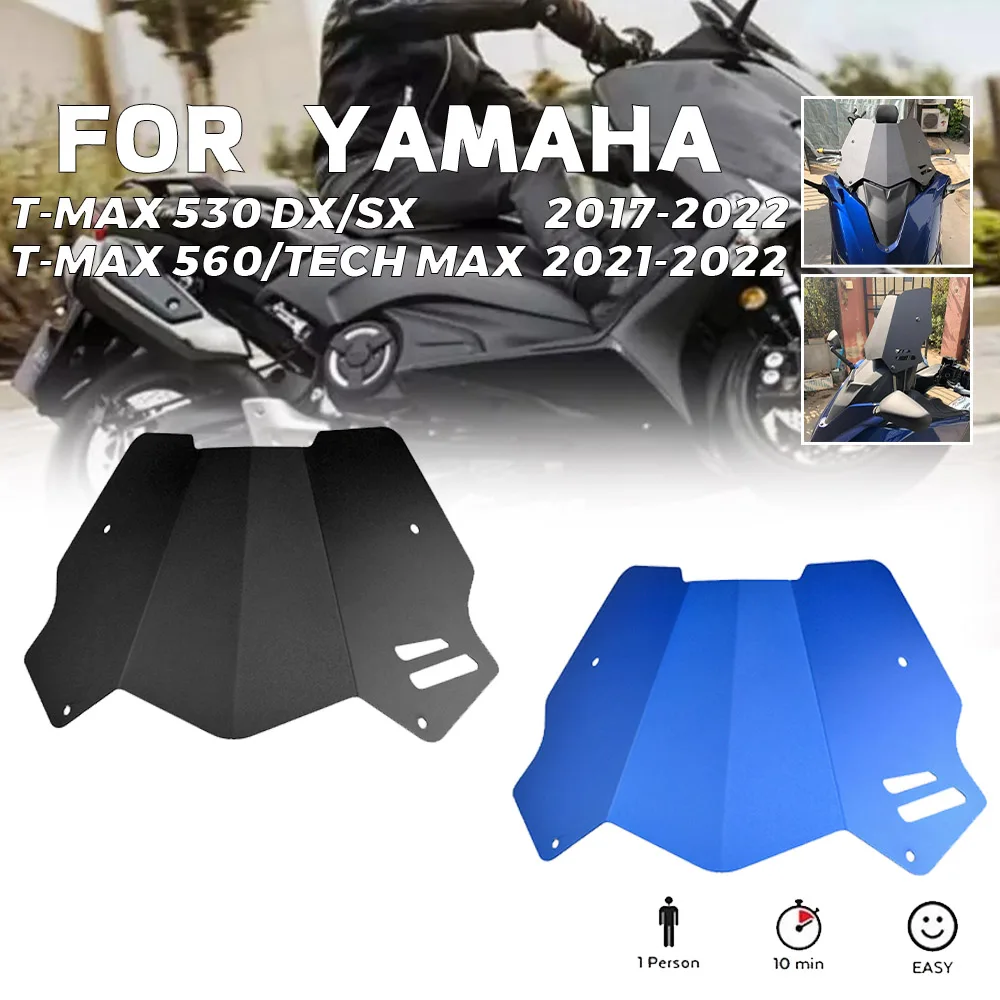 MTKRACING для YAMAHA Tmax530 DX SX TMAX560 T-MAX Tmax 530 560-2017 алюминиевый ветровой экран отражатель удлинитель комплект лобового стекла