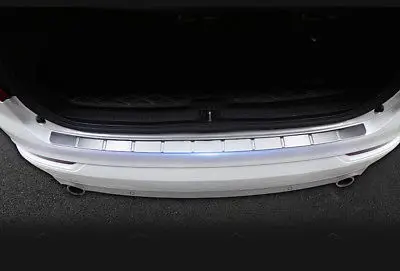 

Stainless Outer Rear Bumper Protector Sill Trim 1pcs For Volvo XC90 2015-2018