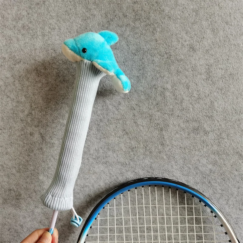 Чехол для ракетки бадминтона в виде дельфина