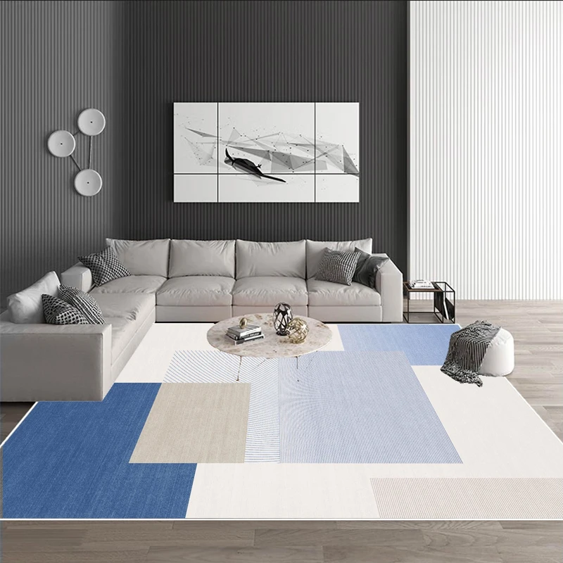 

Modern Simplicity Style Living Room Carpet Nordic Light Luxury Bedroom Sofa Coffee Tables Mat Home Cloakroom Lounge Antiskid Rug