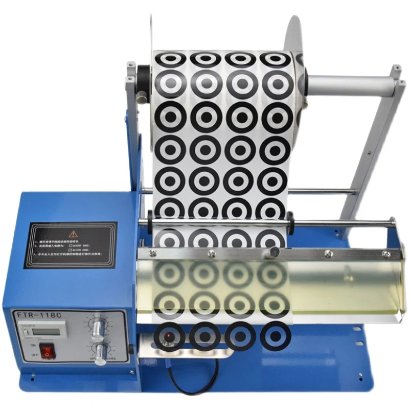 Auto Label Dispenser Label Stripping Machine Bar Code Peeling Machine Separator Automatic Label Dispenser