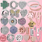 Женский браслет для отражения женский серебряный браслет для женщин Подвески оригинальный браслет DIY подарок