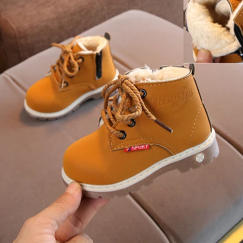 Новые модные зимние детские ботинки для мальчиков и девочек, ботинки Ninas 2020, зимние кожаные ботинки для младенцев и девочек, детские теплые зимние ботинки