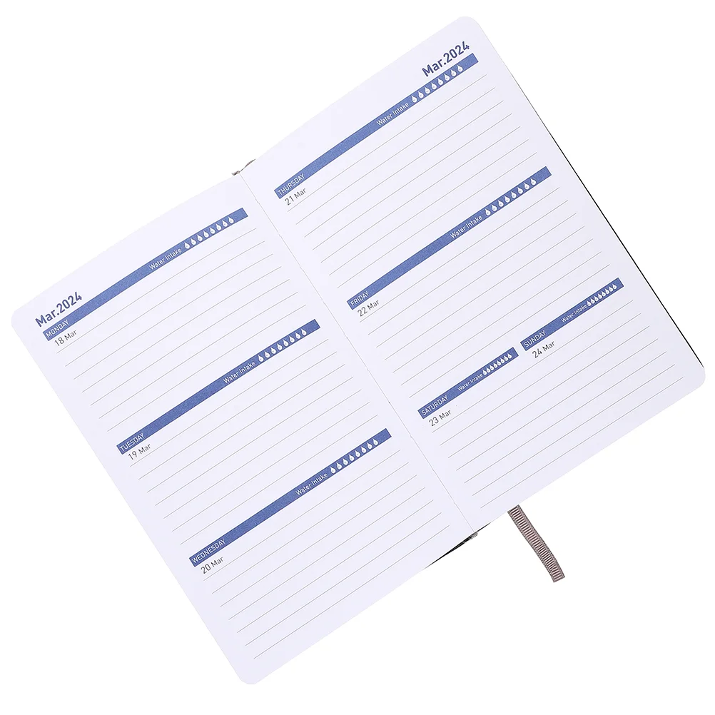 

Planner Notepad Delicate Notebook Portable Multi-function Academic Organizer Planners Men Office Pads