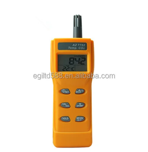 

AZ-7752 Handheld CO2 Tester Meter Indoor Air Quality Meter Gas Analyzer