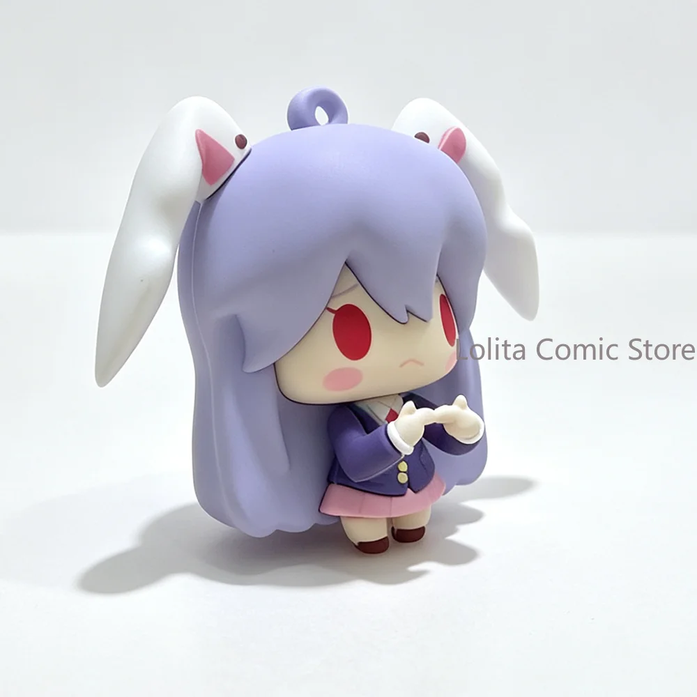 Фото Аниме-брелок Touhou Project Reisen Udongein Inaba: мини-фигурка, подвеска для сумки, украшение для сумки, подарок на день рождения, Рождество №4