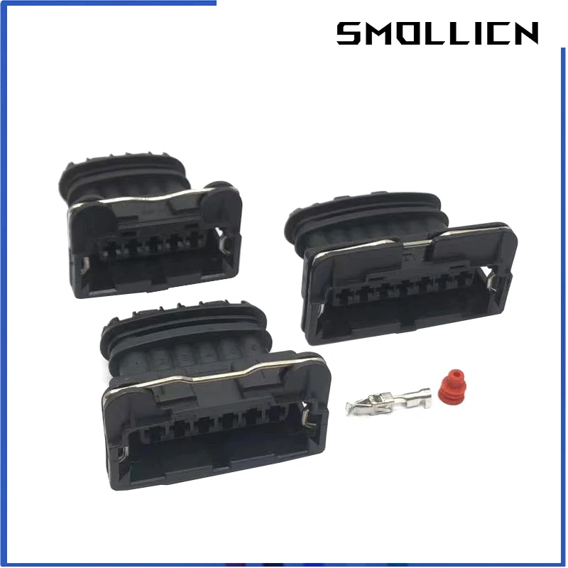 

1 Set 5 6 7 Pin 282236-2 282768-1 Amp Sealed Female Junior Power Timer JPT Automotive Waterproof Connector Plug 282193-1