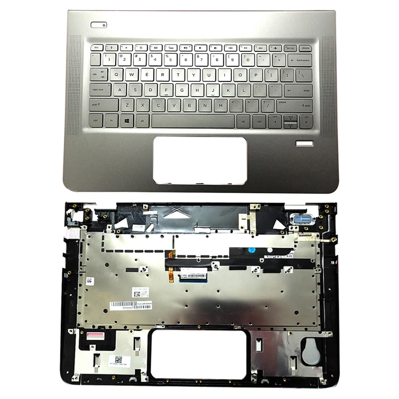 

For HP ENVY 13-D 13-D025TU 13-D051TU 13-D056TU 13-D040WM 829305-001 Laptop Palmrest Upper Case US Backlit keyboard