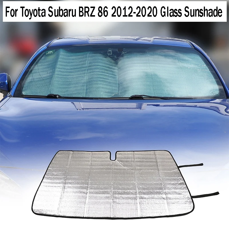 

Car Sun Protector Cover Windshield Sun Shade For Toyota Subaru BRZ 86 2012-2020 Glass Sunshade