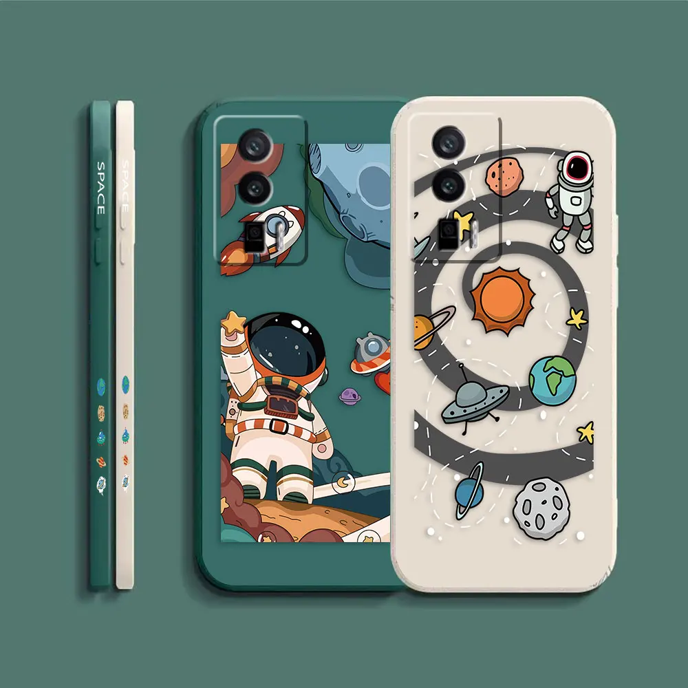 Case For Redmi K60E K60 K50 K40S K40 K30 K20 12C 10C 9A 9 8 10X 10A 10 Pro 4G 5G Gaming Case Fundas Shell Space Astronaut GALAXY