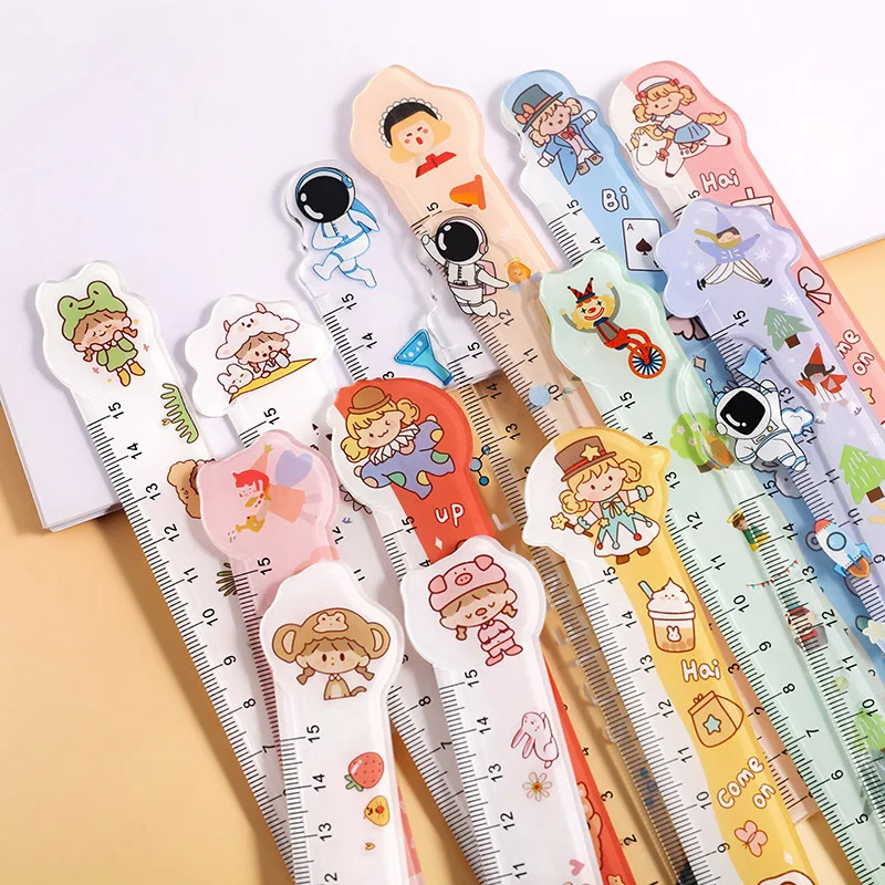 

Cartoon Special-shaped Ruler Drawing and Measuring Tool School Supplies Kawaii Accessories Curve Sewing Patterns Drafting Office