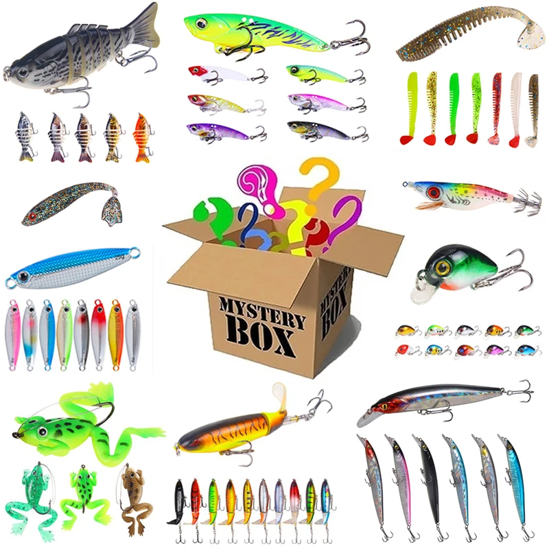 

Самая популярная мистическая приманка на удачу, набор из 5-8 шт., Высококачественная приманка-сюрприз в подарок, рандомная приманка для рыбал...