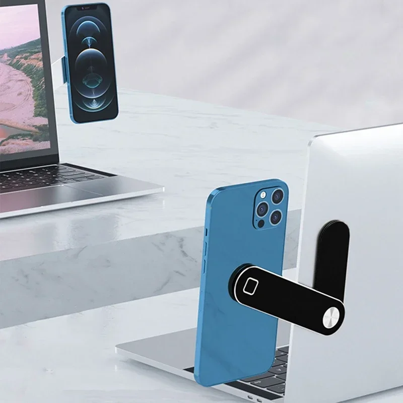 

Adjustable Magnetic Phone Holder Cellphone Mobile Stand Support Bracket for Laptops and Monitors Accessories