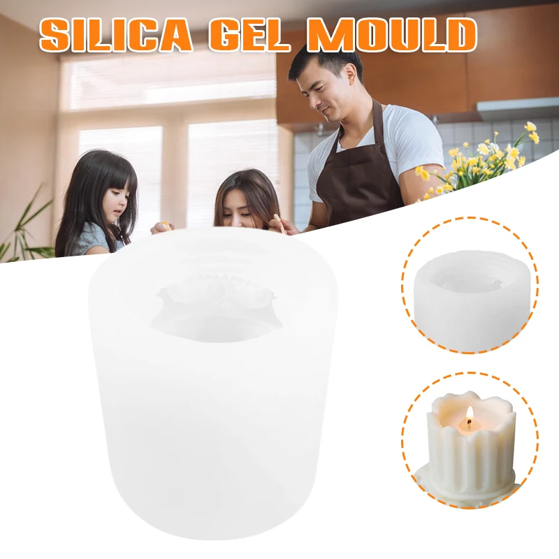 

Creative Soft Casting Die Classic European Style Pillar Shape Silicone Stencil Craft Supplies Artistic Vintage can CSV