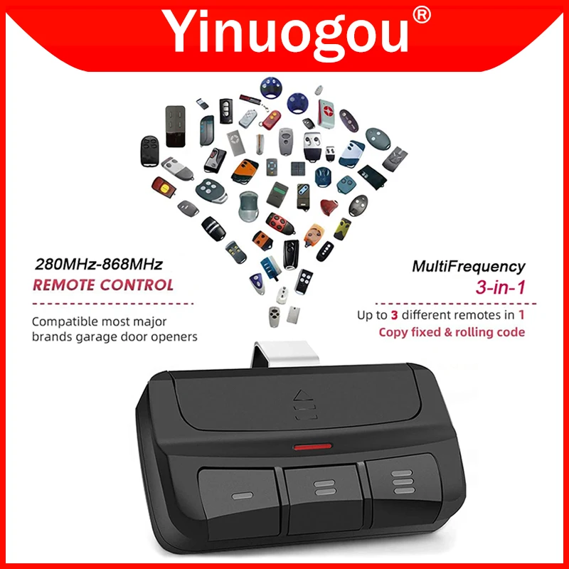 

Yinuogou Многочастотный пульт для гаражных ворот